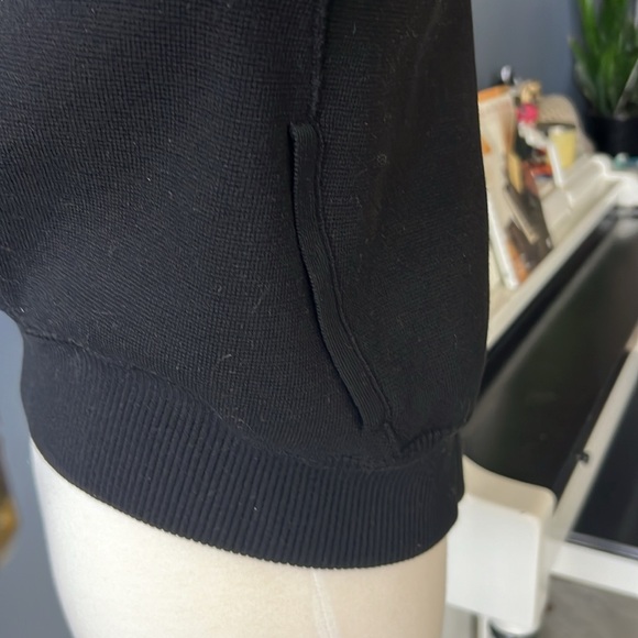 Athleta Sequoia black full zip sweater jacket ladies size‎ S - Picture 10 of 12